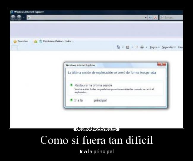 Como si fuera tan dificil - 