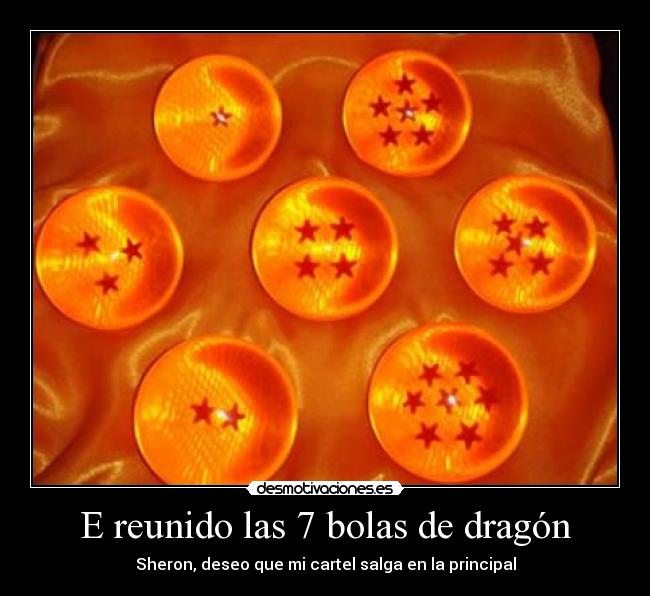 carteles dragon ball bolas dragon desmotivaciones
