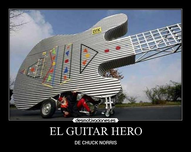 EL GUITAR HERO - DE CHUCK NORRIS