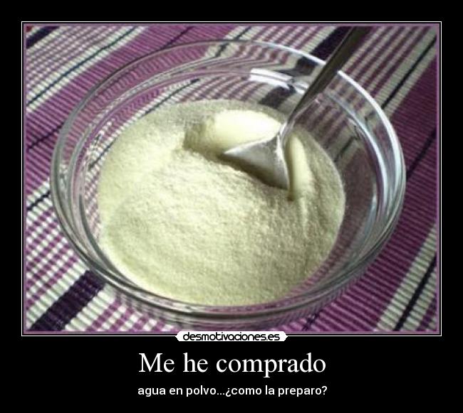Me he comprado - 