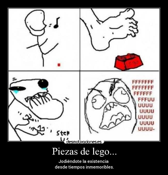 carteles lego desmotivaciones