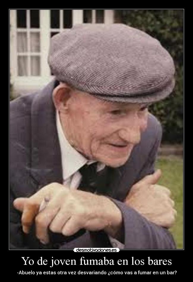 carteles fumar los bares desmotivaciones