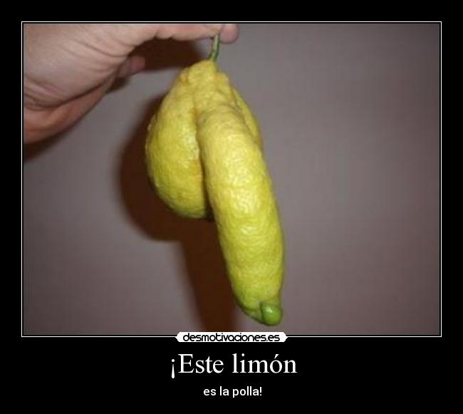 ¡Este limón - 