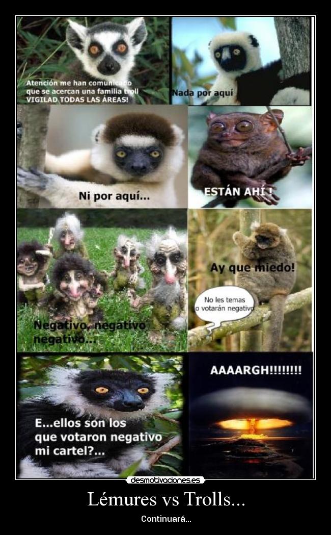 Lémures vs Trolls... - Continuará...