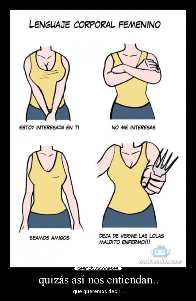 carteles mujeres desmotivaciones