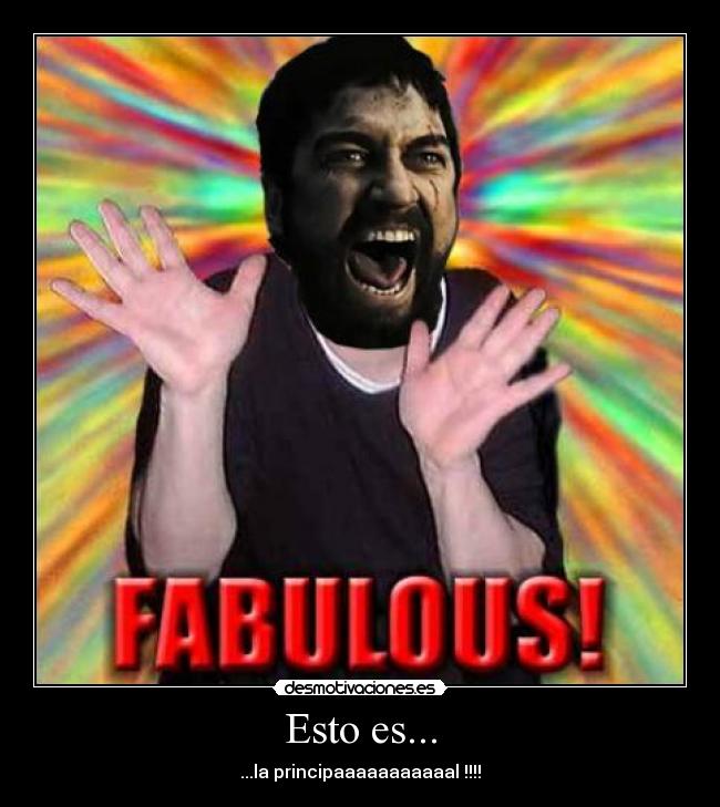 Esto es... -