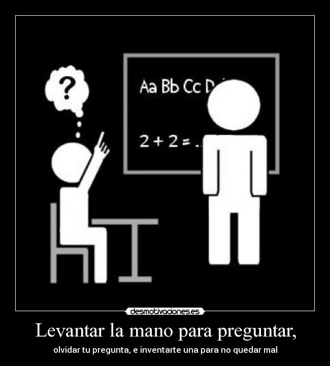 carteles mano desmotivaciones