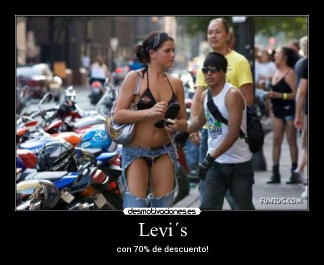 Levi´s - con 70% de descuento!