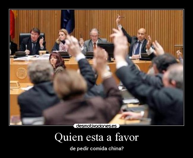 Quien esta a favor - 