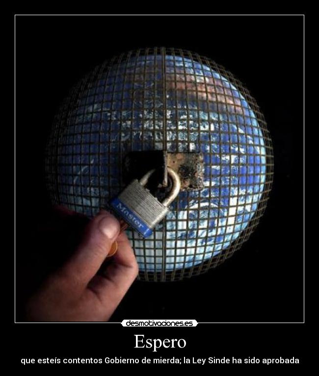 carteles ferdo ley sinde desmotivaciones