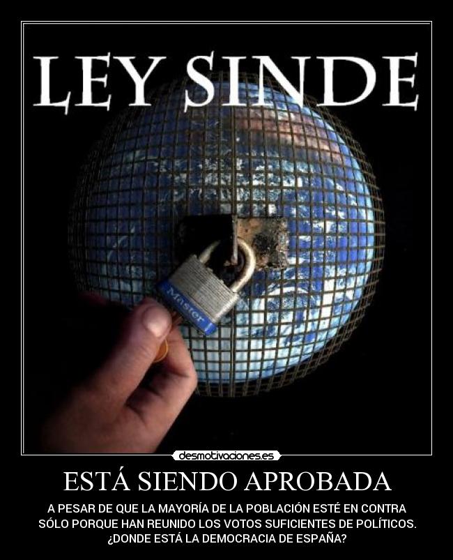 ESTÁ SIENDO APROBADA -