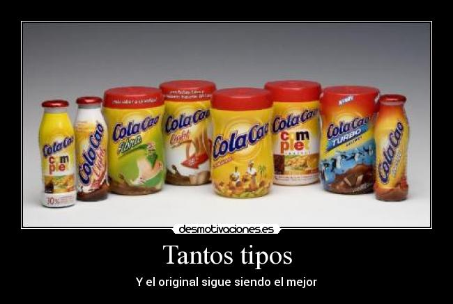 Tantos tipos - Y el original sigue siendo el mejor