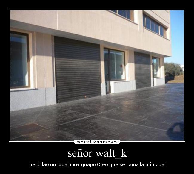señor walt_k - 
