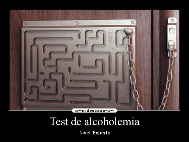 Test de alcoholemia - 