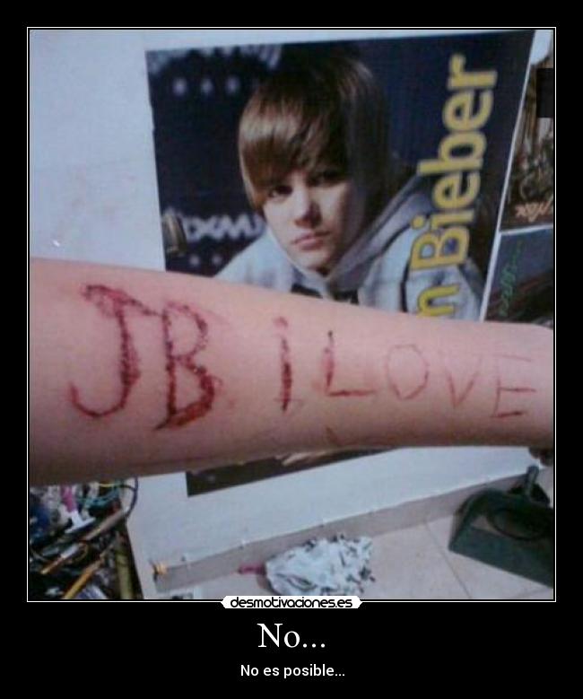 No... - No es posible...