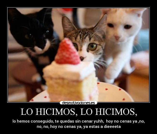 carteles pastelito desmotivaciones