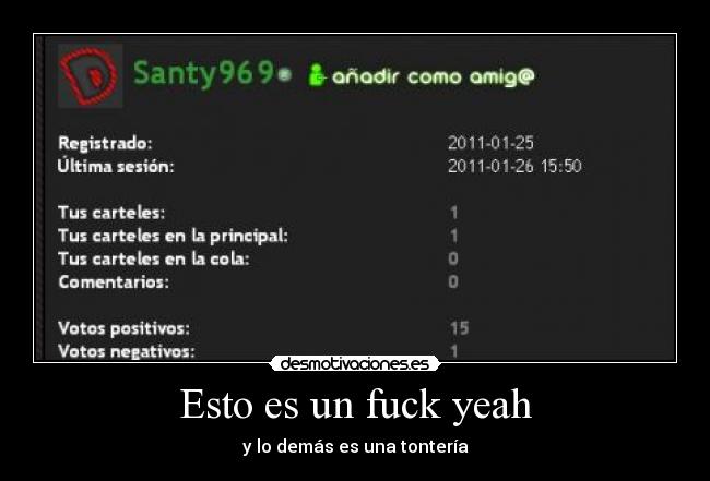 Esto es un fuck yeah - 