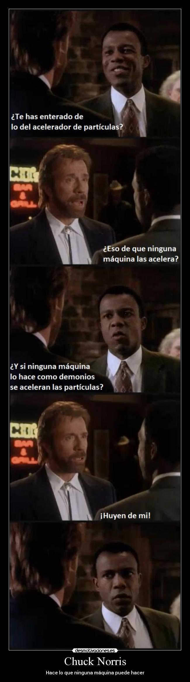 Chuck Norris - Hace lo que ninguna máquina puede hacer