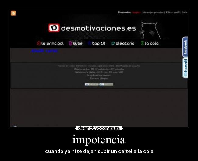 impotencia -
