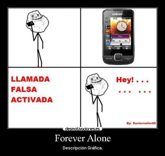 Forever Alone - Descripción Gráfica.