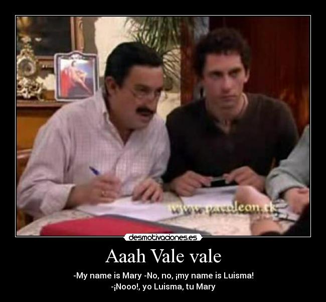 Aaah Vale vale -