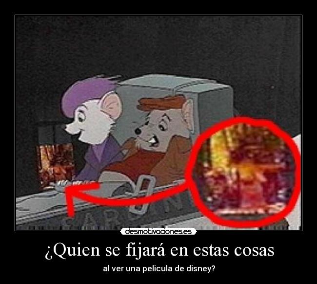 ¿Quien se fijará en estas cosas - 