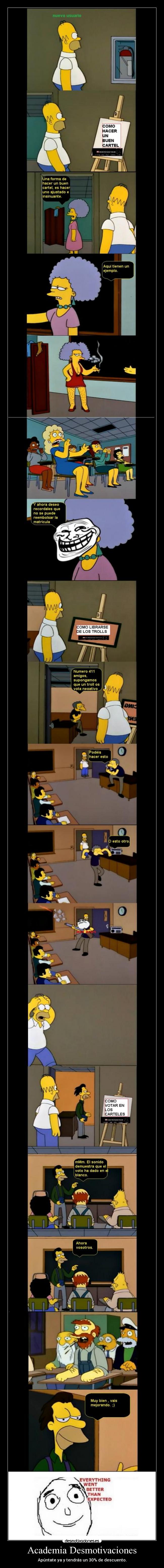 Academia Desmotivaciones - 