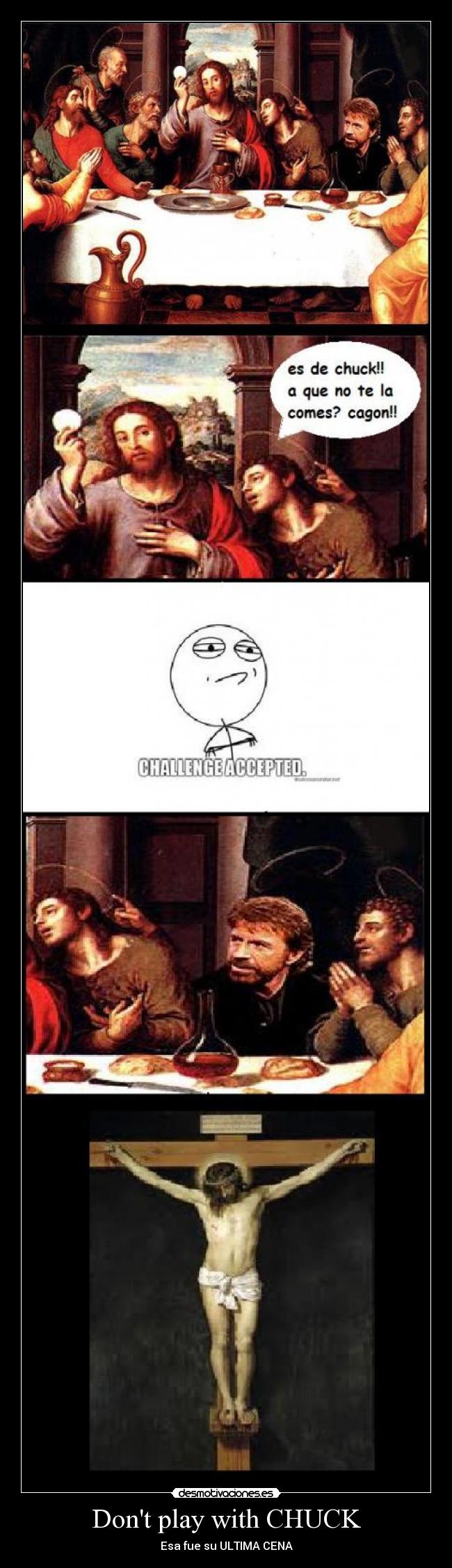 carteles chuck norris desmotivaciones