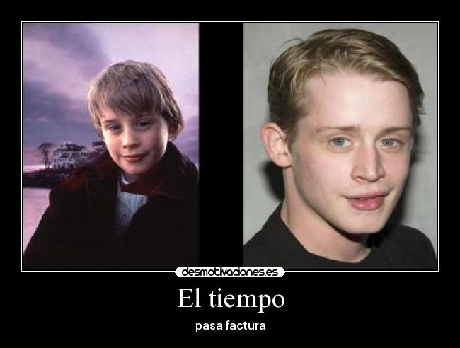 carteles mccauly culkin desmotivaciones
