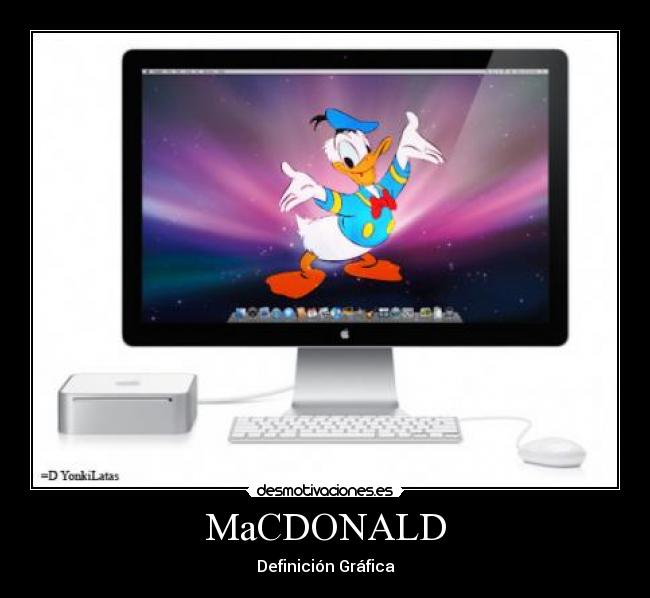 MaCDONALD - Definición Gráfica