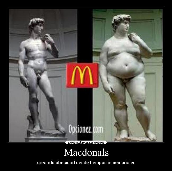 Macdonals - creando obesidad desde tiempos inmemoriales