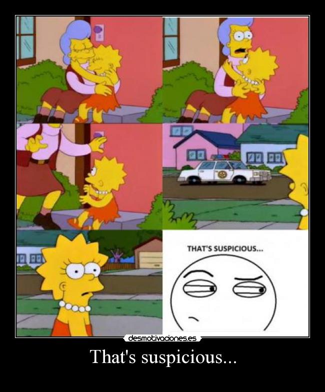 Thats suspicious... - 