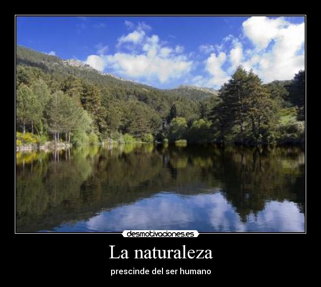 La naturaleza -