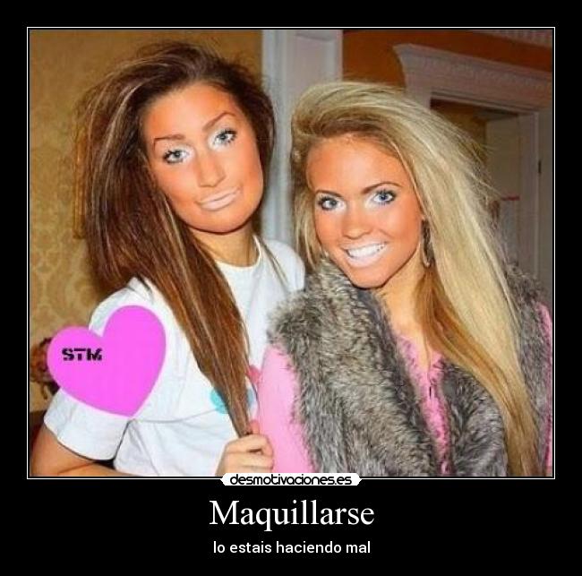 Maquillarse - lo estais haciendo mal