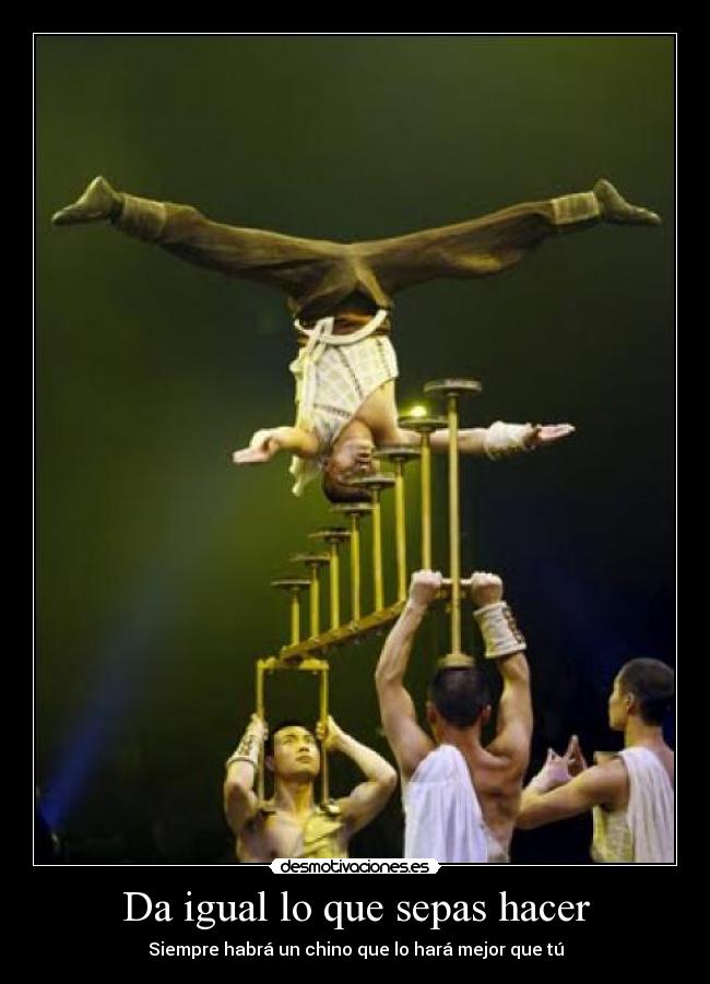 Da igual lo que sepas hacer - 