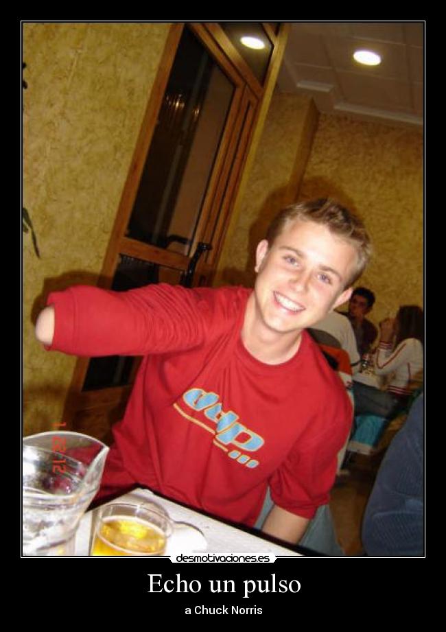 Echo un pulso - a Chuck Norris