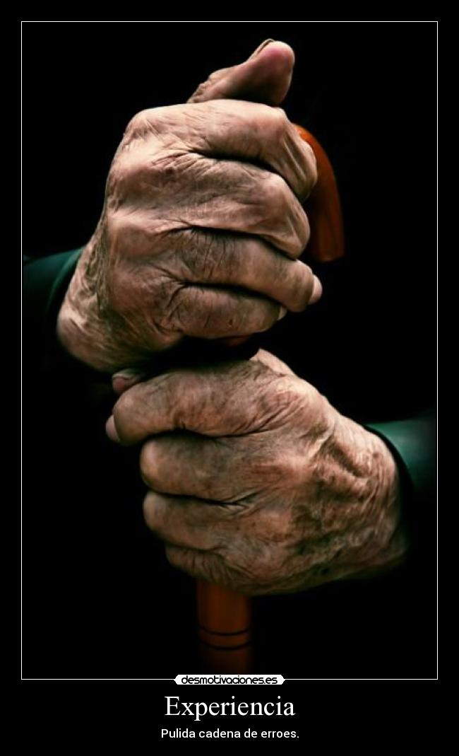 Experiencia - Pulida cadena de erroes.