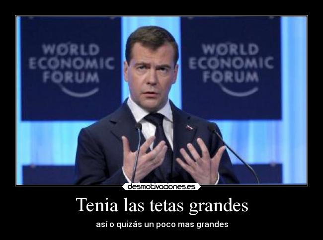 Tenia las tetas grandes - 