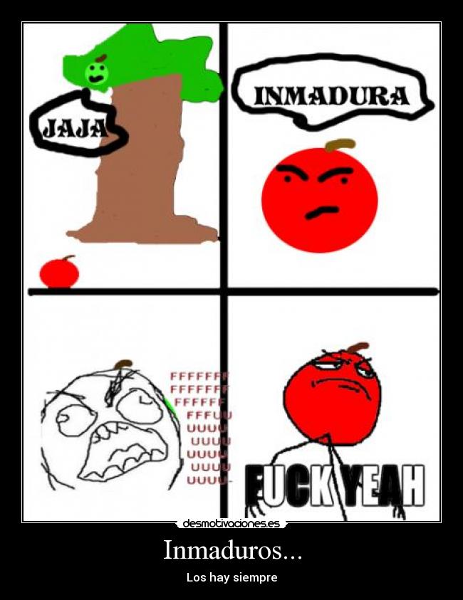 carteles manzana desmotivaciones