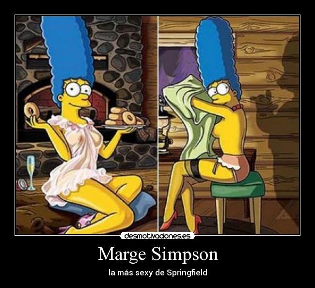 Marge Simpson - la más sexy de Springfield