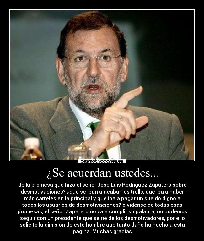 carteles zapatero rajoy debate desmotivaciones desmotivaciones