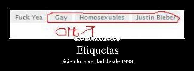 Etiquetas - 