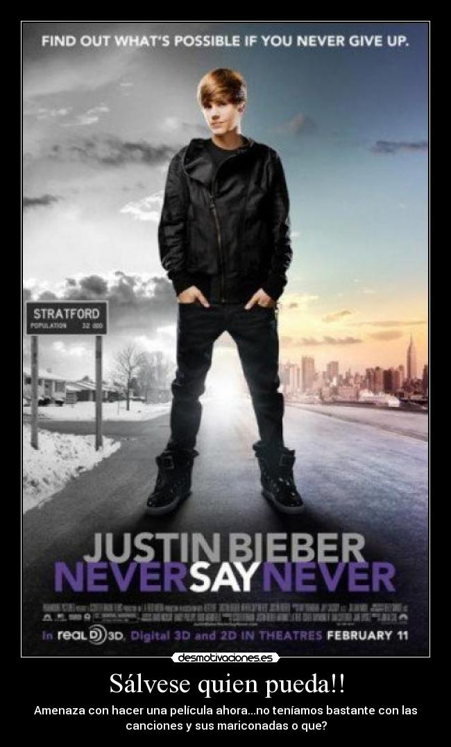 Sálvese quien pueda!! -