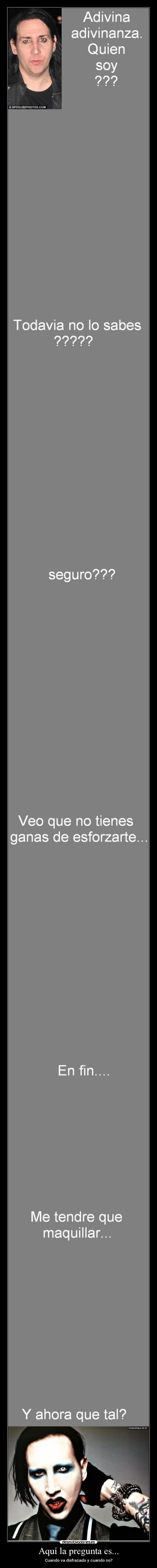 carteles marilyn manson adivinanza desmotivaciones