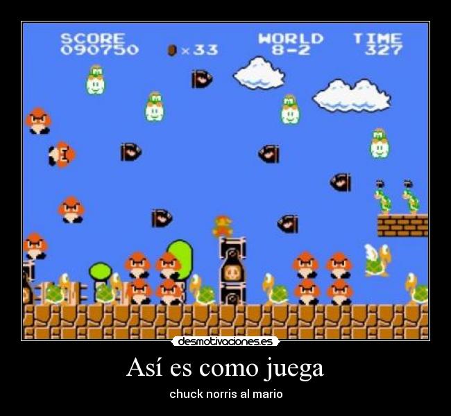 Así es como juega -