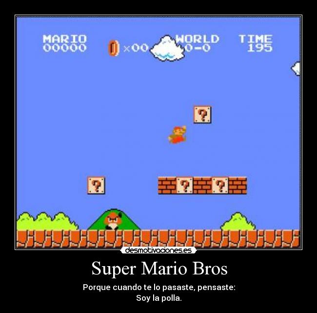 carteles mario desmotivaciones