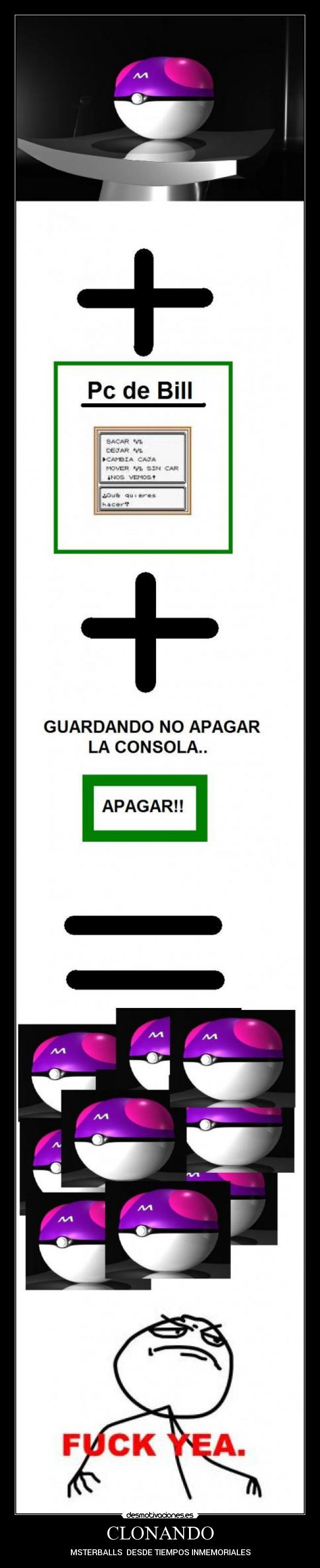 CLONANDO - MSTERBALLS DESDE TIEMPOS INMEMORIALES