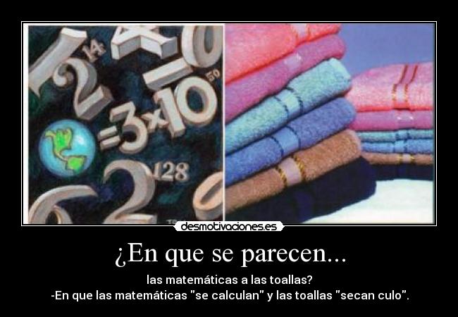 ¿En que se parecen... - 