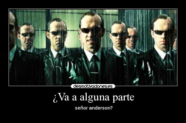 ¿Va a alguna parte - 