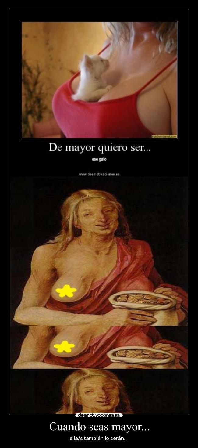 Cuando seas mayor... - ella/s también lo serán... 